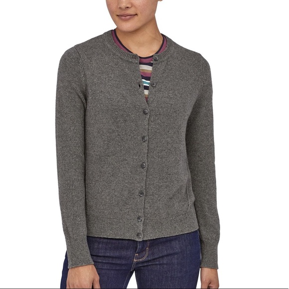 Patagonia Sweaters | Patagonia Recycled Cashmere Cardigan | Color: Gray | Size: S | Lfarrar919's Closet